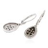 Image 2 : 10KT White Gold 0.50 ctw Diamond Earrings