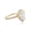 Image 2 : 14KT Yellow Gold 2.60 ctw Diamond Ring