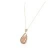 Image 3 : 14KT Rose Gold 2.36 ctw Diamond Pendant With Chain