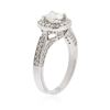 Image 3 : 14KT White Gold 1.22 ctw Diamond Ring