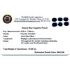 Image 2 : 15.69 ctw Oval Cut Natural Blue Sapphire Parcel