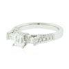Image 2 : 18KT White Gold 1.32 ctw Diamond Ring