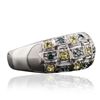 Image 2 : 14KT White Gold 0.90 ctw Diamond Ring