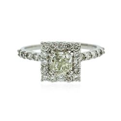 14KT White Gold 1.31 ctw Diamond Ring