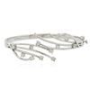 Image 1 : 14KT White Gold 1.12 ctw Diamond Bangle Bracelet