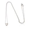 Image 1 : 14KT White Gold 0.36 ctw Diamond Necklace