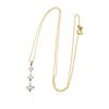 Image 1 : 14KT Yellow Gold 0.85 ctw Diamond Pendant With Chain