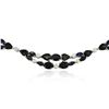 Image 2 : 18KT White Gold 54.57 ctw Sapphire and Diamond Necklace