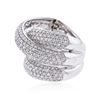 Image 2 : 14KT White Gold 2.68 ctw Diamond Ring