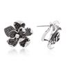 Image 2 : 14KT White Gold 1.59 ctw Diamond Earrings