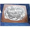 Image 1 : METAL SIGN "FORD MOTOR CO."