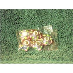 MURANO GLASS BEADS FOR A PANDORA STYLE BRACELET (L831-22)