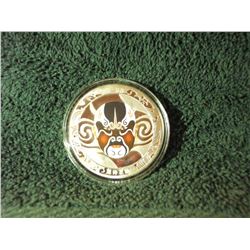 CHINESE BEIJING OPERA PEKING SILVER PLATED COMMEMORATIVE COIN - CHOICE (L835-6)