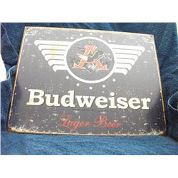 METAL SIGN "BUDWEISER"