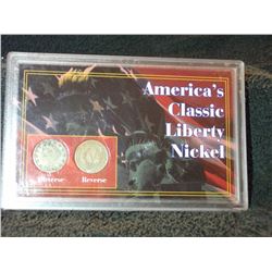 AMERICAS CLASSIC LIBERTY NICKELS "1904 - 1911"