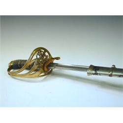 An 1822 pattern infantry Officers sword Est. 70/90...