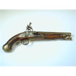 A 19th century Tower flintlock pistol, (rust to barrel and parts) Est. 200/300...
