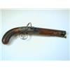 Image 1 : A 19th century flintlock pistol inscribed T. Bolton & Co, London, with octagonal barrel and walnu...
