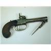 Image 1 : A pocket pistol with a spring bayonet action, inscribed London, (rubbed maker) Est. 80/120...