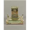 Image 1 : An Edwardian silver inkwell, of squat classical form, no liner, Sheffield 1902, 7.5cm Est. 150/18...
