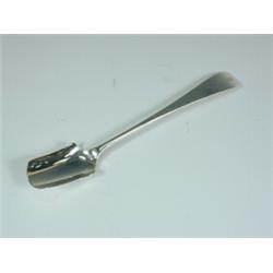 A George III Old English pattern silver stilton scoop Est. 130/160...