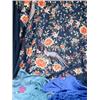 Image 1 : Three shawls, one with embroidered floral bird and insect design, with tasselled edging, and two...