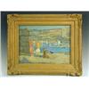 Image 1 : Thomas Brown Yates, THE HARBOUR ST. IVES, signed Yates, bottom left, oil on board, inscribed...