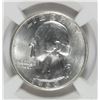 Image 2 : 1960 WASHINGTON QUARTER, NGC MS-66 SUPERB!