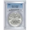Image 1 : 2002 AMERICAN SILVER EAGLE, PCGS MS-69