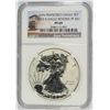 Image 1 : 2012-S AMERICAN SILVER EAGLE REVERSE PROOF, NGC  PROOF-69 TROLLEY LABEL