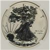 Image 2 : 2012-S AMERICAN SILVER EAGLE REVERSE PROOF, NGC  PROOF-69 TROLLEY LABEL