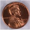 Image 2 : 1957 LINCOLN CENT, PCGS MS-66 RED