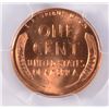 Image 3 : 1958 Lincoln Cent PCGS MS66 RED