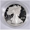 Image 1 : 2008 PROOF AMERICAN SILVER EAGLE IN ORIGINAL BOX WITH CERT