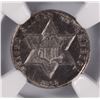 Image 2 : 1862 THREE CENT SILVER NGC UNC DETAILS