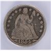 Image 2 : 1854 SEATED DIME ICG GOOD-6 DETAILS