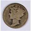 Image 1 : 1921-D MERCURY DIME G/VG