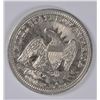 Image 2 : 1853 SEATED QUARTER XF/AU