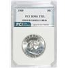 Image 1 : 1960 FRANKLIN HALF DOLLAR, PCI MS-65 FBL TRENDS FOR $300.00