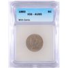 Image 1 : 1883 LIBERTY NICKEL WITH CENTS, ICG AU-55