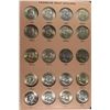 Image 1 : GEM BU FRANKLIN HALF DOLLAR SET 1948 THRU 1963  COMPLETE, IN DANSCO ALBUM!