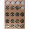 Image 4 : GEM BU FRANKLIN HALF DOLLAR SET 1948 THRU 1963  COMPLETE, IN DANSCO ALBUM!