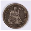Image 1 : 1855 SEATED QUARTER VF/XF