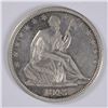 Image 1 : 1843 SEATED HALF DOLLAR XF/AU