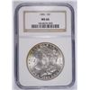 Image 1 : 1886 MORGAN DOLLAR NGC MS-66