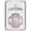 Image 1 : 1887 MORGAN DOLLAR NGC MS-66