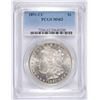 Image 1 : 1891-CC MORGAN DOLLAR PCGS MS-62