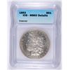 Image 1 : 1893 MORGAN DOLLAR ICG MS-60 DETAILS