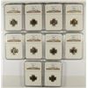 Image 1 : LOT OF ( 10 ) 1967 SMS ROOSEVELT DIMES, NGC MS-66