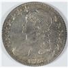 1828 SQUARE BASE 2  BUST HALF DOLLAR, AU-55